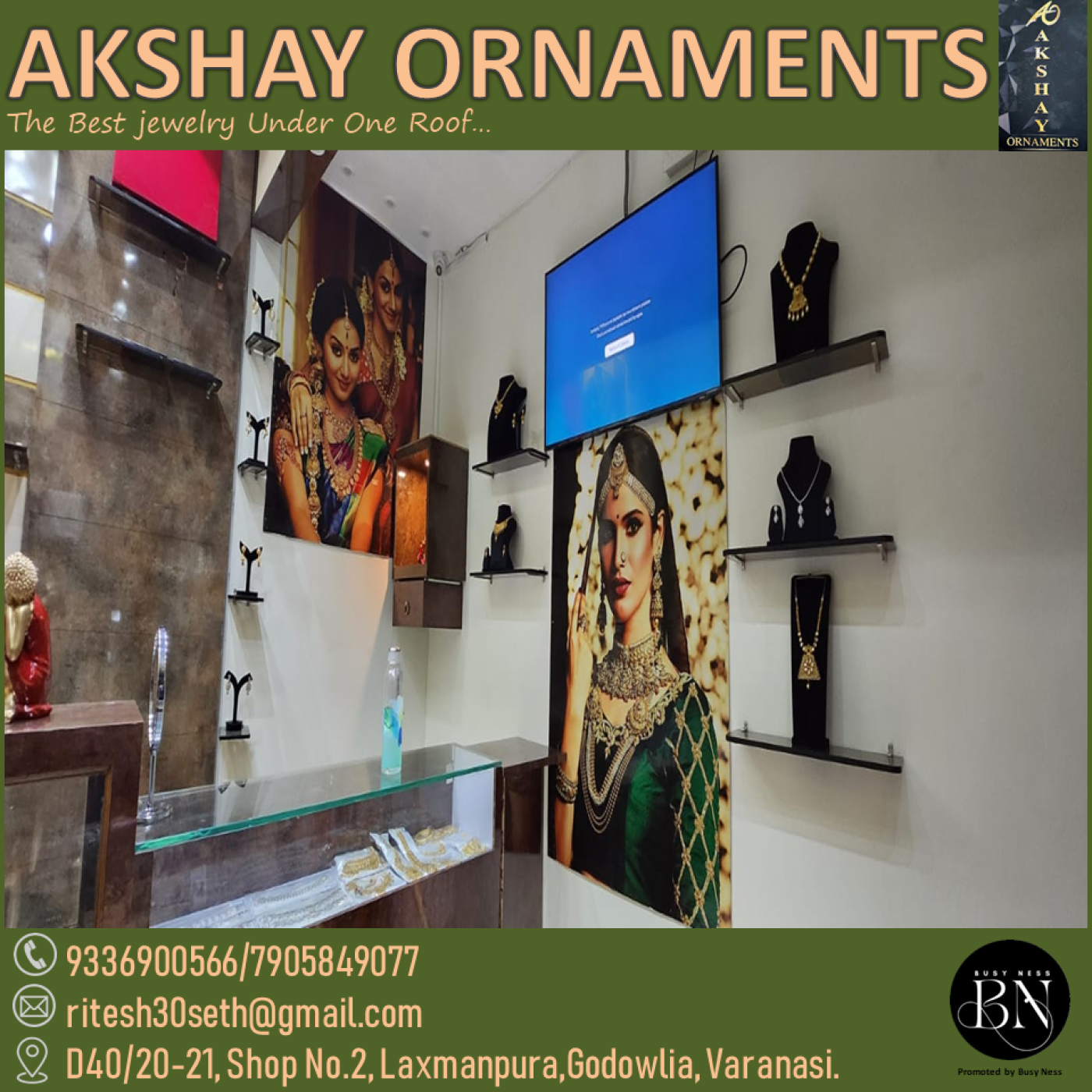 AKSHAY ORNAMENTS AT GODOWLIA IN VARANASI