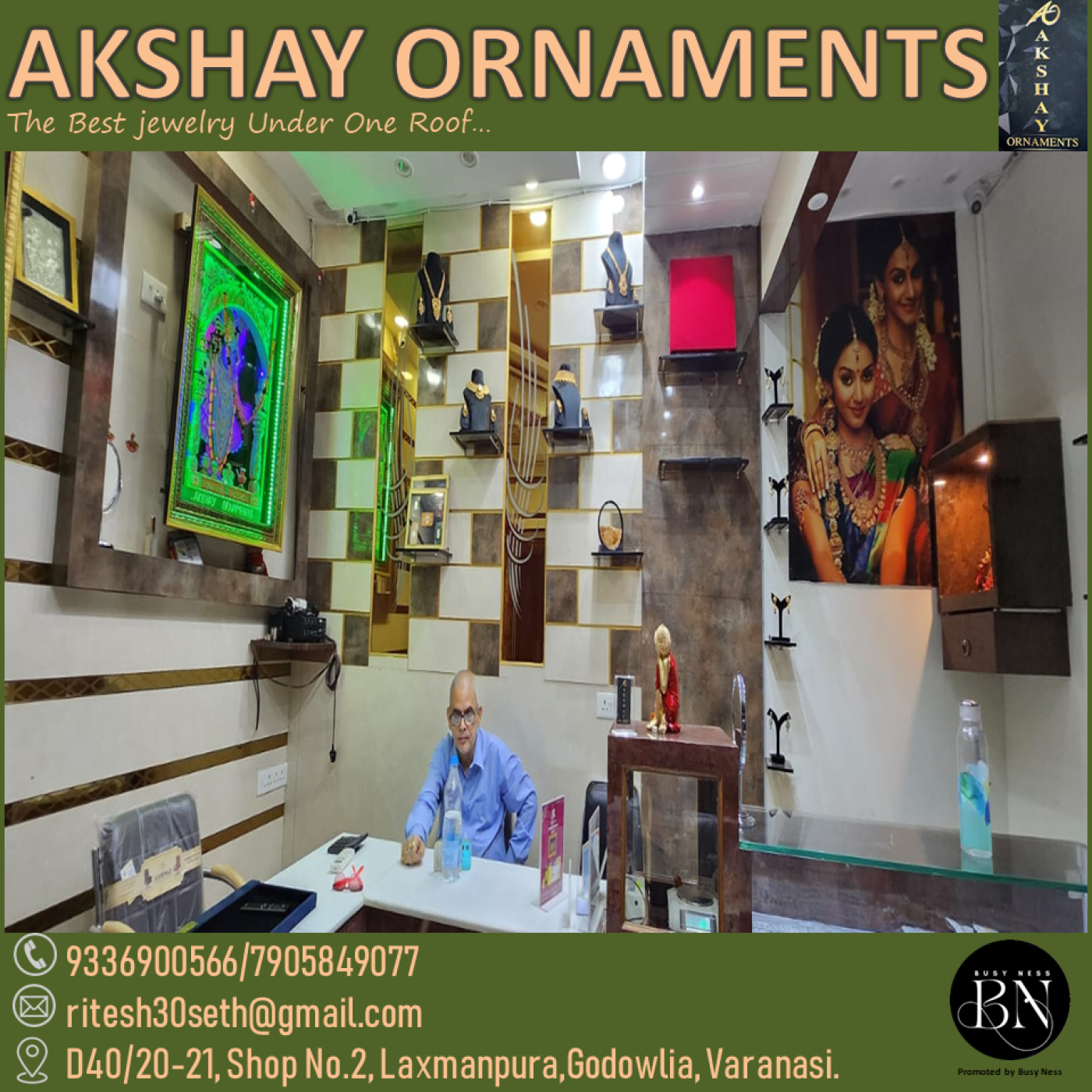 AKSHAY ORNAMENTS AT GODOWLIA IN VARANASI